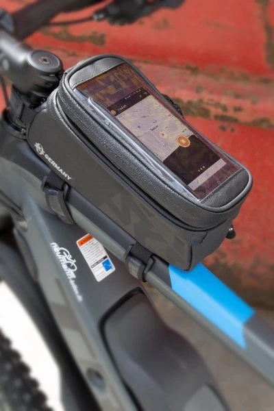 Explorer Smart Top Tube Mount Bag W/Cell Phone Holder - Image 3